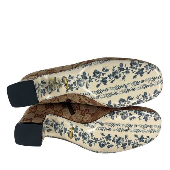 Gucci Victoire GG-Canvas Ankle Boots - Picture 15 of 16